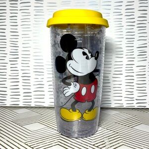 Disney Mickey Mouse Since 1928 Double Wall Travel Tumbler Silver Buffalo 20oz